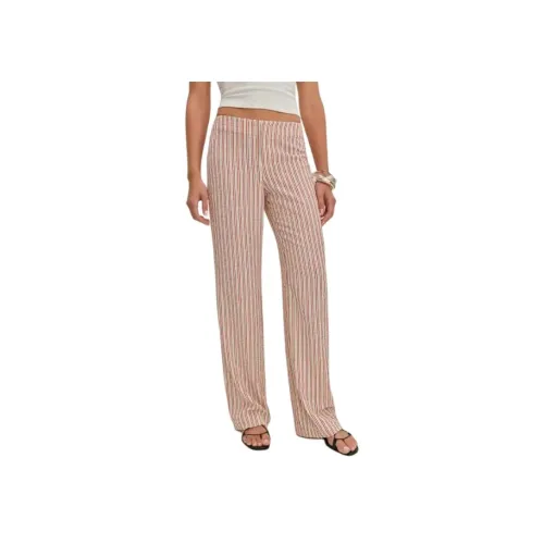 REFORMATION VIDA Low Step Шов Брюки Повседневные Брюки Женские