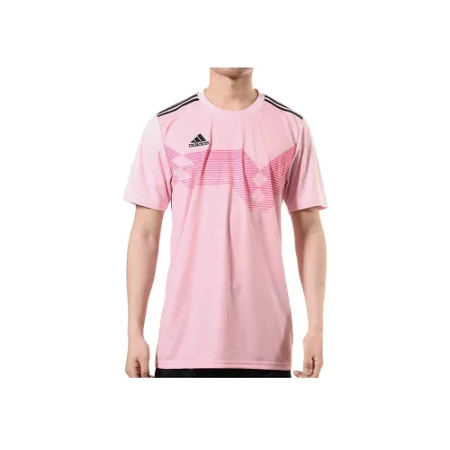 Adidas Climalite Футбол Джерси Мужской Розовый