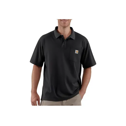 Carhartt Черная Мужская Поло