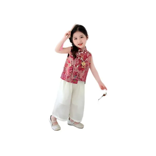 TONYBEAR 2025 Летний Новый китайский стиль Сатиновый Прозрачный Двухкомпонентный Комплект