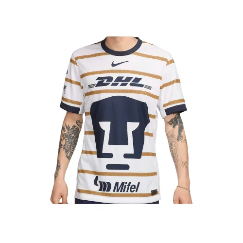 Nike X PUMA Dri FIT Футбол Джерси Мужской Белый Обсидиан Обсидиан