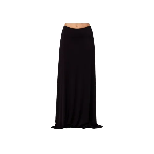 NAKED WARDROBE Модал Scoop Обхват талии Maxi Юбка Повседневный Длинный Юбка Женские