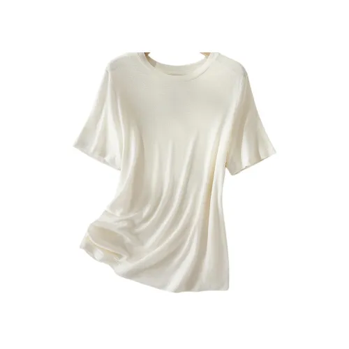 IHIMI T-рубашка Женская Plain White