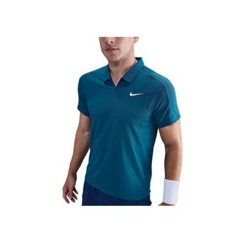 Nike Clothing Темный Deep Зеленый Мужской Теннис Топы