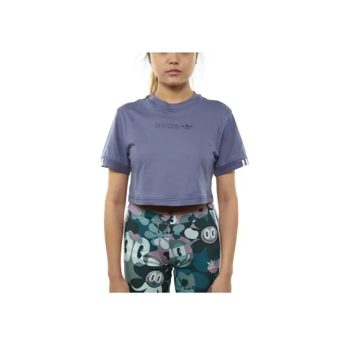 Adidas Фиолетовые Женские Футболки