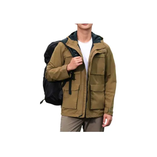 Columbia совместный бренд Водонепроницаемая ветровка унисекс хаки