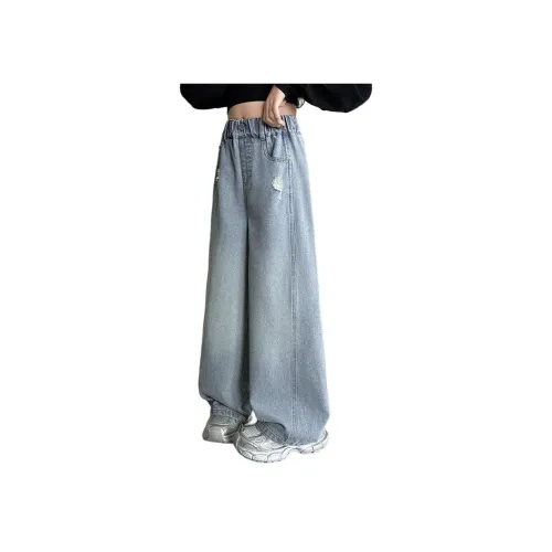 CAMKIDS Синие школьные джинсы