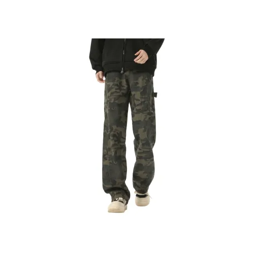 TUCANO Джинсы Унисекс Классический Камуфляж Тон