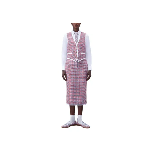 THOM BROWNE Многоцветные Женские Платья без рукавов