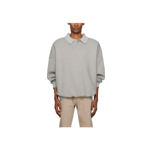 Fear Of God SS23 Eternal Теплый Фотиния Серый Мужская Рубашка Поло