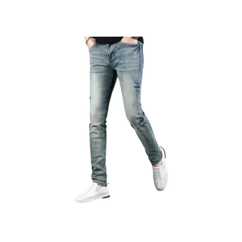 OGQG Синий Мужской Джинсы