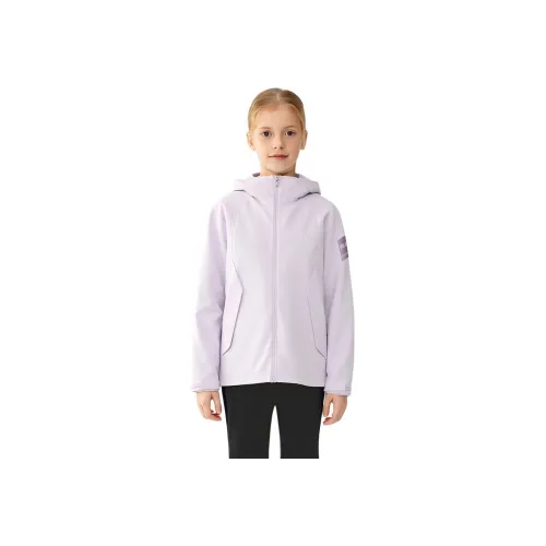 FILA Светло-белый фиолетовый унисекс куртки