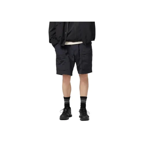 UNIQLO Повседневные шорты унисекс черные