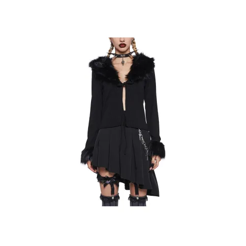 Dolls Kill Widow Sinister Spellbook KNIT Свитер Трикотаж Женский Черный Черный