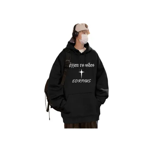 EDRPIUS Длинный рукав Свитшот Унисекс