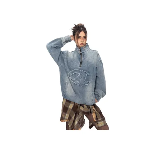 REXSHION Blue Unisex Куртки