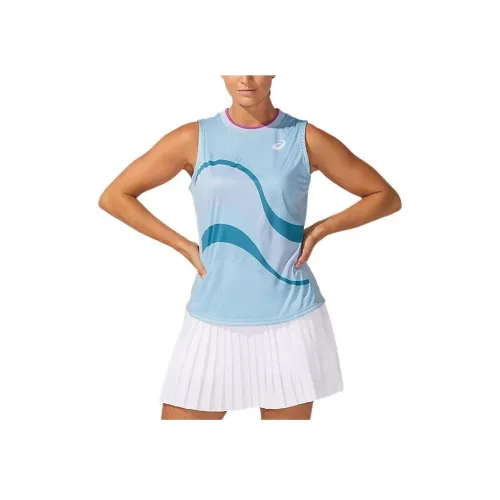 Asics MATCH GRAPHIC Майка Женская Синяя