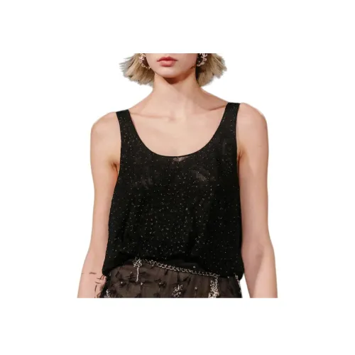 CHANEL SS24 Майка Женская Черная