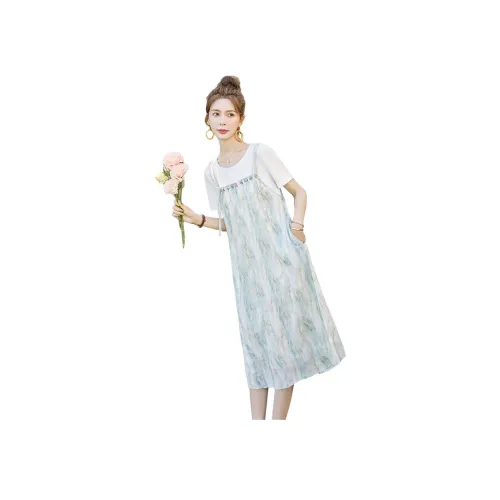 Cypress House Короткий рукав Платье Женское