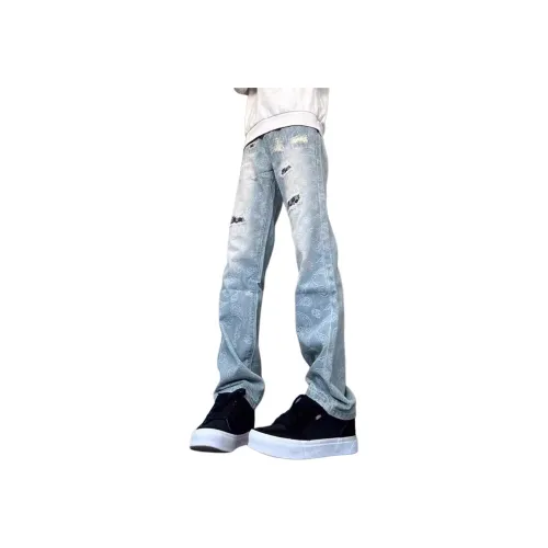 RENBEN1986 Blue Unisex Jeans RENBEN1986 Синий Унисекс Джинсы