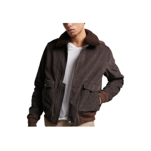 SUPERDRY Коричневый Мужские Куртки