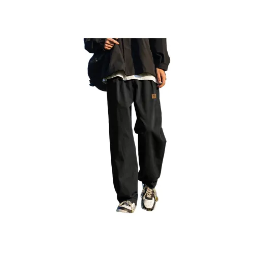 Tonlion Черные Мужские Повседневные Штаны