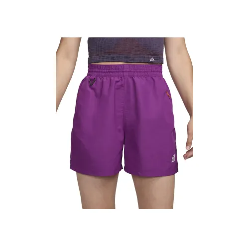 Nike ACG Женские 5' Шорты Спортивные шорты Женские Фиолетовый