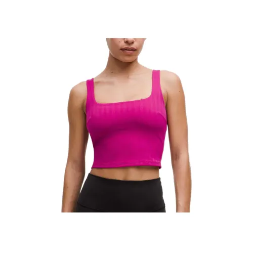 lululemon Wunder Under Sport Жилеты Женские Малиновый