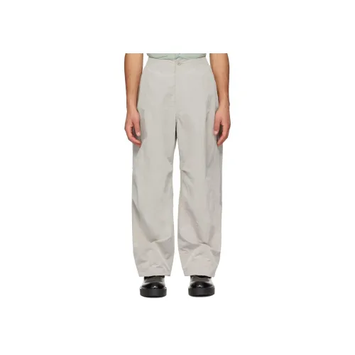 AMOMENTO SS24 FATIGUE TROUSERS Повседневные брюки Мужской Светлый СЕРЫЙ Светлый СЕРЫЙ