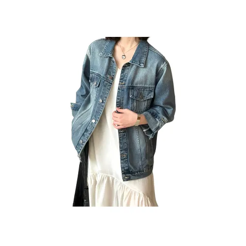 Hirono Journal Осенне-зимняя джинсовая куртка для женщин