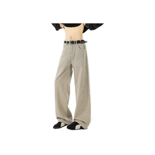 CIZA Серый хаки Унисекс Повседневные брюки