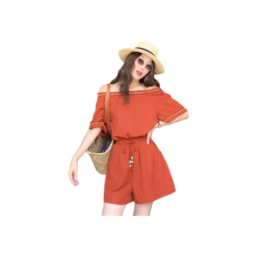 NANING9 Женские Комбинезоны