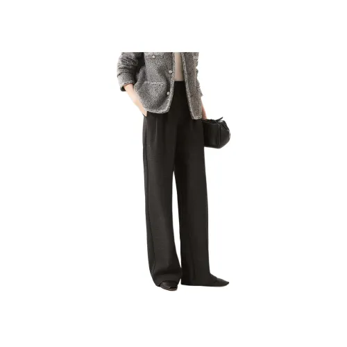 IHIMI Черный Серый Цвет Женские Повседневные Брюки