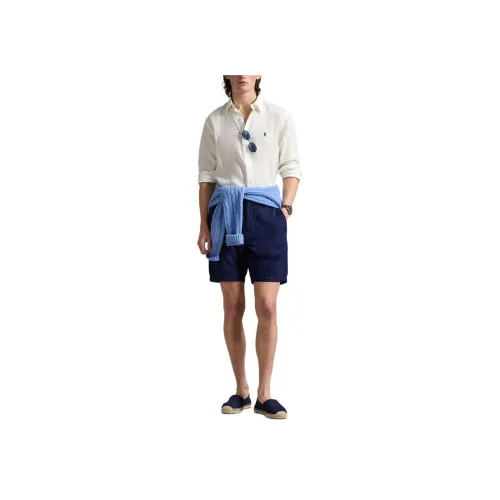 Polo Ralph Lauren Рубашка Классическая версия Мужская Белая