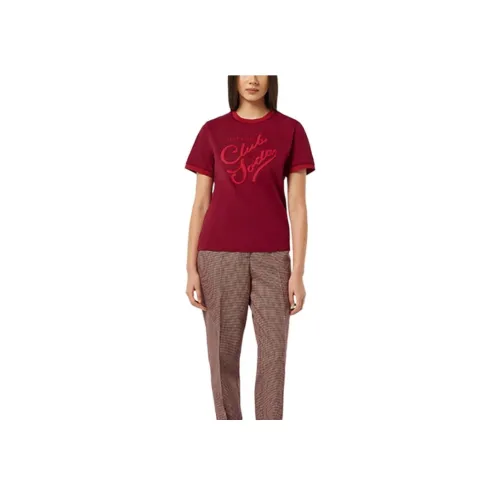Scotch Soda Red Women's T-Shirts Scotch Soda Красные Женские Футболки