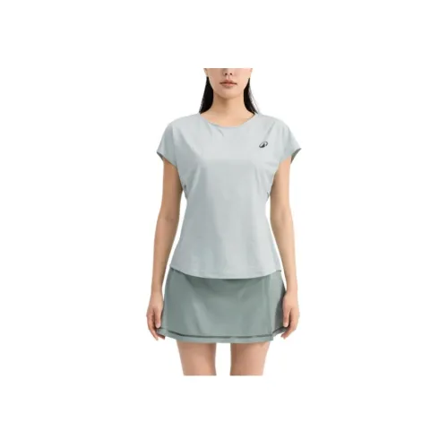 DECATHLON Селадоновый зеленый Женские теннисные топы