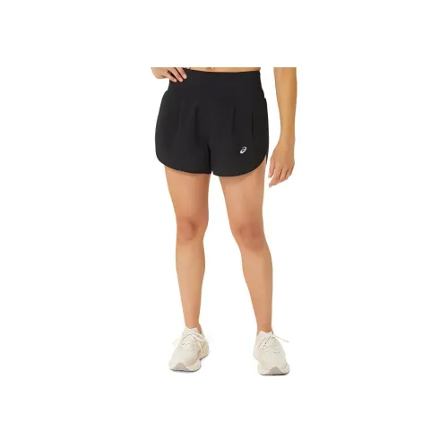 Asics ROAD Черные Женские Спортивные Шорты