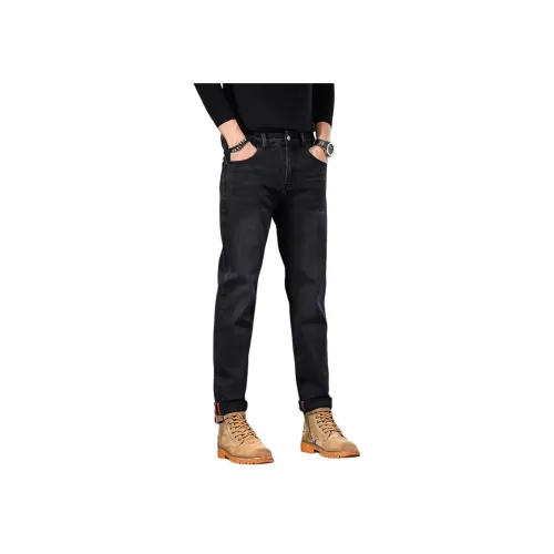 ZENGZHI Джинсы Облегающий крой Прямой крой Унисекс