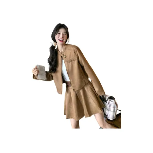 MEXICAN Коричневый Женские Комплекты с Юбкой