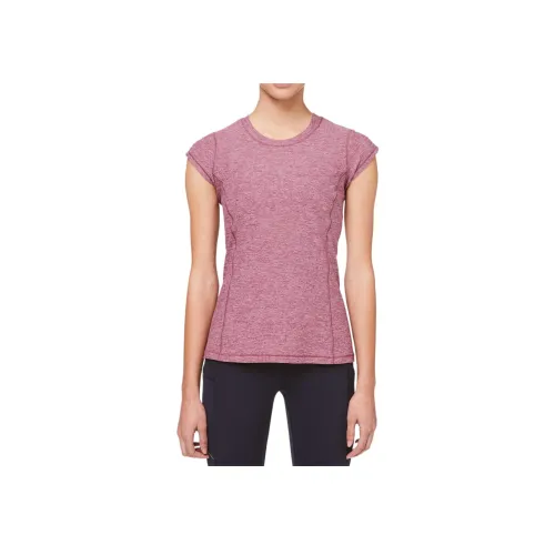 lululemon Стандартная футболка женская смешанный цвет красно-бурый