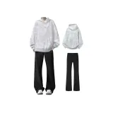 Бело-серый + Черный