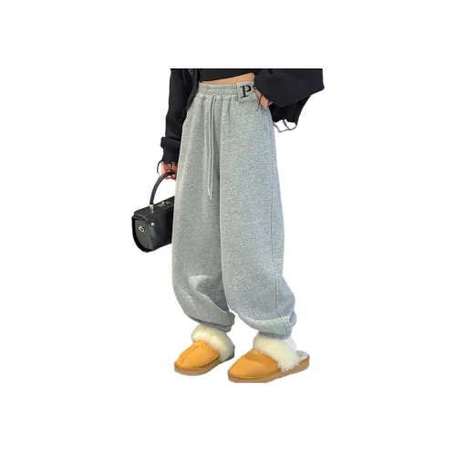 GULIJIA Вязаные тренировочные брюки Осень и зима Подростки