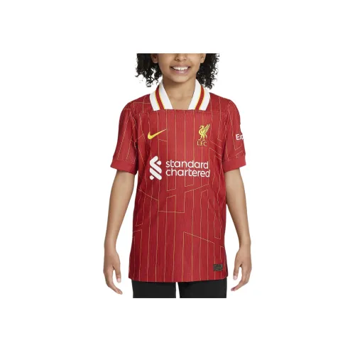 NIKE Фитнес-красные Kids T-рубашки