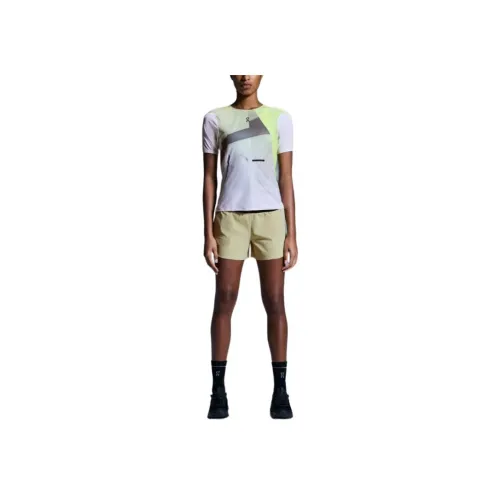 On Ultra Shorts Tamarind Зеленые Женские Спортивные Шорты