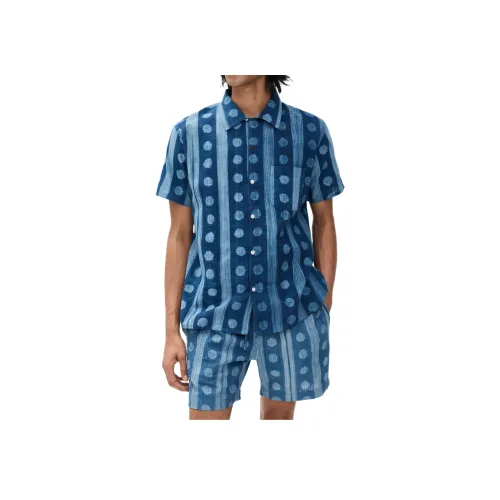 Harman·kardon Свет Индиго Мужские Рубашки