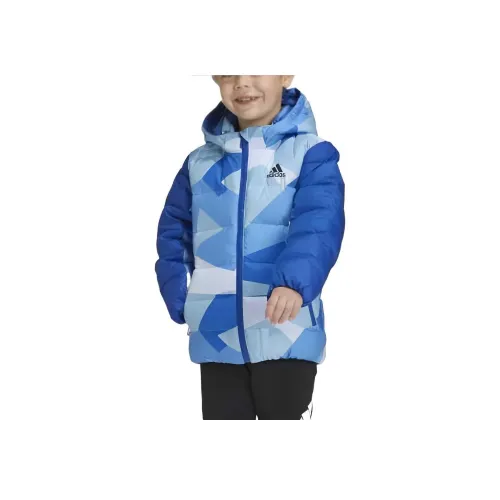 Adidas Пуховик Royal Blue Подростки