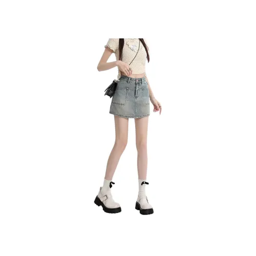 Ya Sheep People Джинсовые короткие юбки Женские