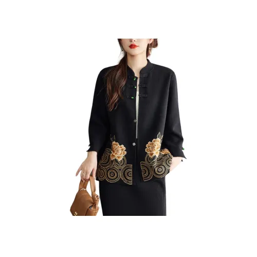 H YXIANG Женское короткое пальто