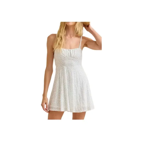 ALTAR'D STATE Tara Цветочный Мини Платье Slip Платье Женское