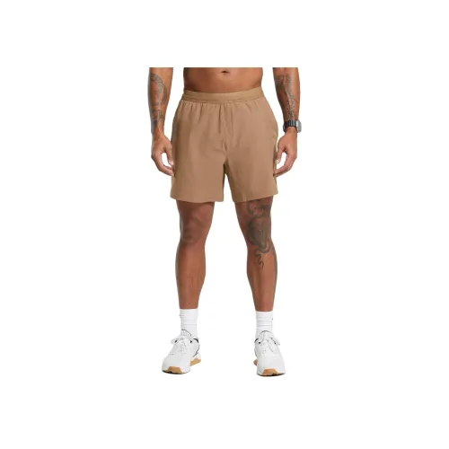 GYMSHARK Land TO WATER 6' Шорты Повседневные шорты Мужские Карамельно-коричневый